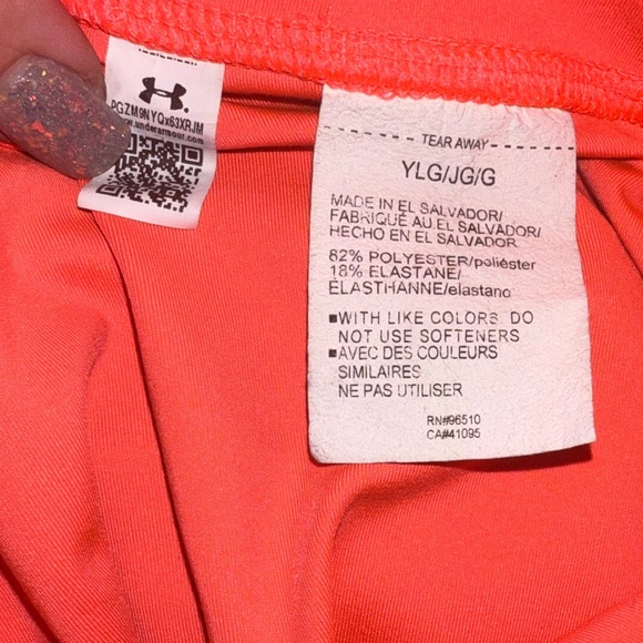 Under Armour Kids' Coral Leggings - Picture 3 of 4